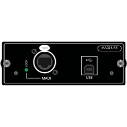 Soundcraft MADI (32x32) & USB (32x32) Combo Card for Si Series Digital Consoles