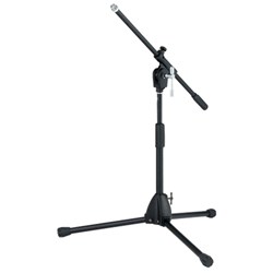 Tama MS205STBK Standard Series Short Boom Microphone Stand (Black)