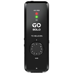 TC Helicon Go Solo High-Definition Audio/MIDI Interface for Mobile Devices