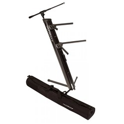 Ultimate Support APEX AX-48 Pro Plus 2-Tier Keyboard Stand w/ Mic Ulti-Boom & Tote