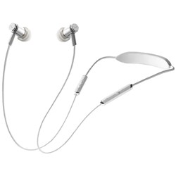 V-Moda Forza Metallo Wireless Sport Hybrid In-Ear Headphones (White Silver)