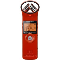 OPEN BOX Zoom H1 Handy Recorder (Red)