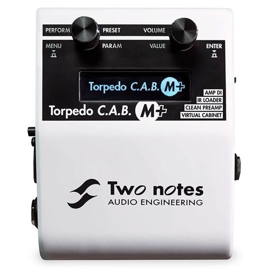 Two Notes C.A.B. M Amp DI IR Loader & Virtual Cabinet