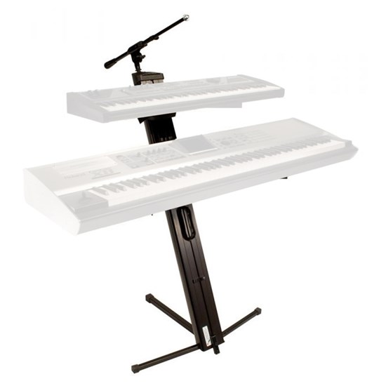 Ultimate Support APEX AX-48 Pro Plus 2-Tier Keyboard Stand w/ Mic Ulti-Boom & Tote